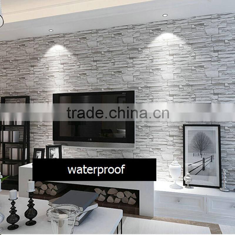 2016 new product brick 3d wallpaper for home decoration