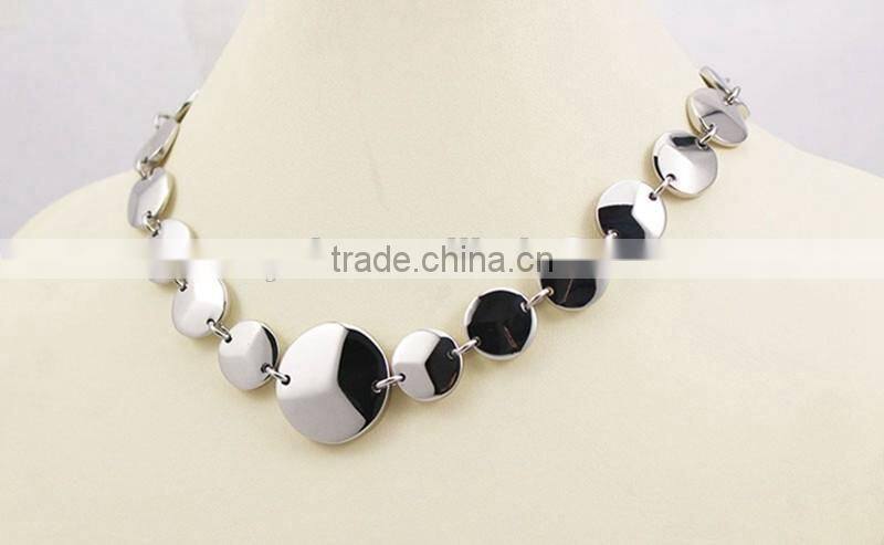 Stainless Steel Chains Choker Collar Necklace
