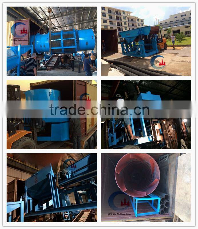Better sales gold mining machine,trommel scrubber for clay gold mine