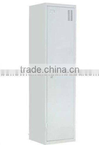 two-doors steel clothing locker for bedroom