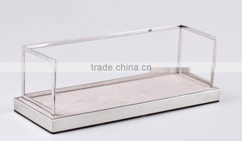 Customized wooden belt wallet display racks