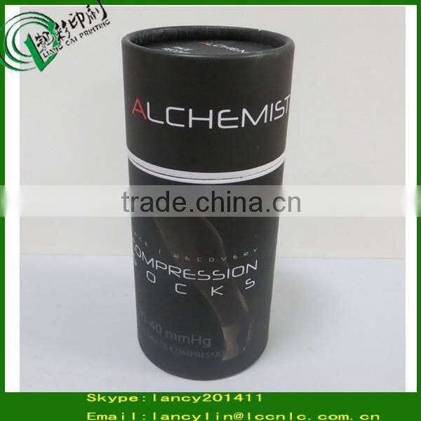 Round socks gift boxes round socks paper packaging tube round paper container for socks