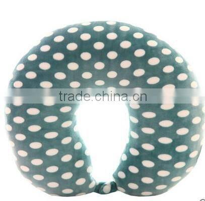 cute and soft animal shape plush frog u pillow