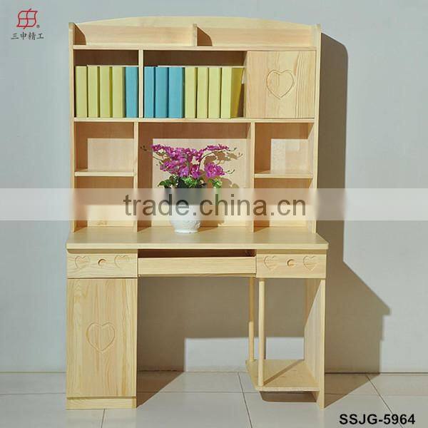 modern wooden large storage capacity home furniture type bookcase , bookshelf of China