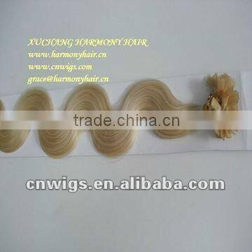 TOP REMY GOOD QUALITY flat tip hair extension