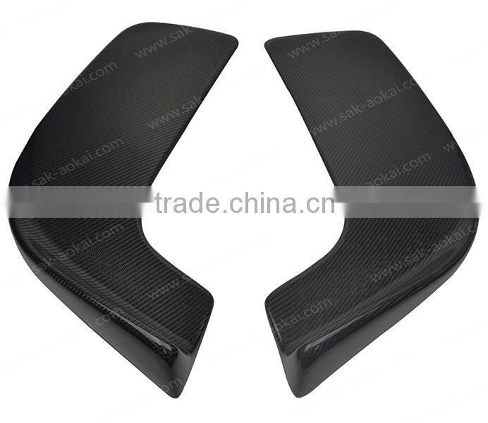 HOT!! Carbon Fiber Car Front Bumper Lip Spoiler Front Splitter(pair), Front Lip Spoiler