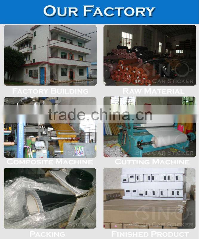 SINO STICKER ADVERTISING GRADE Reflector Sticker For Car