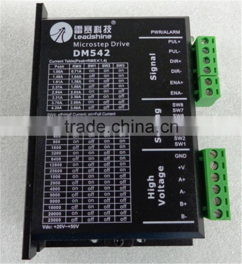 Leadshine cnc DM542 stepper motor driver controller