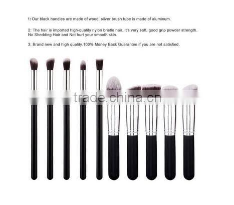 Sample Free Makeup Brushes/Crystal Handle Makeup Brush Set/Custom Logo Make Up Brushes