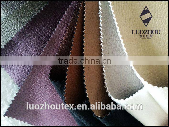 fashionable embossed printing suede sofa fabrics