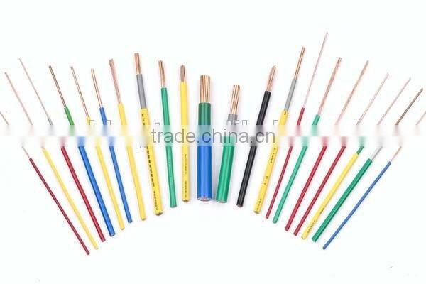 Solid Single-Core Copper/ PVC Insulated Wire (BV)