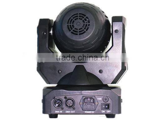 6pcs 15W mini led beam moving head light
