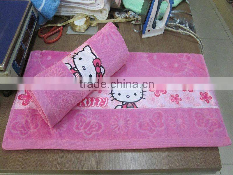 microfiber kitchen towel with printed