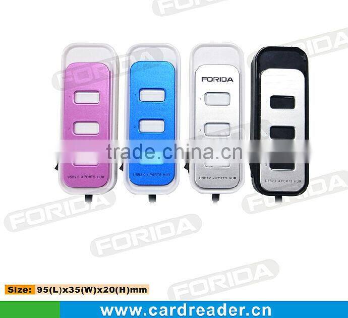 Forida Hot sale 3 ports USB 2.0 HUB mini usb hub