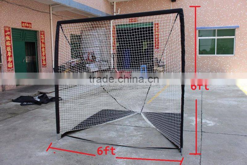 Portable Lacrosse Goal - 4x4 or 6x6 Backyard Net