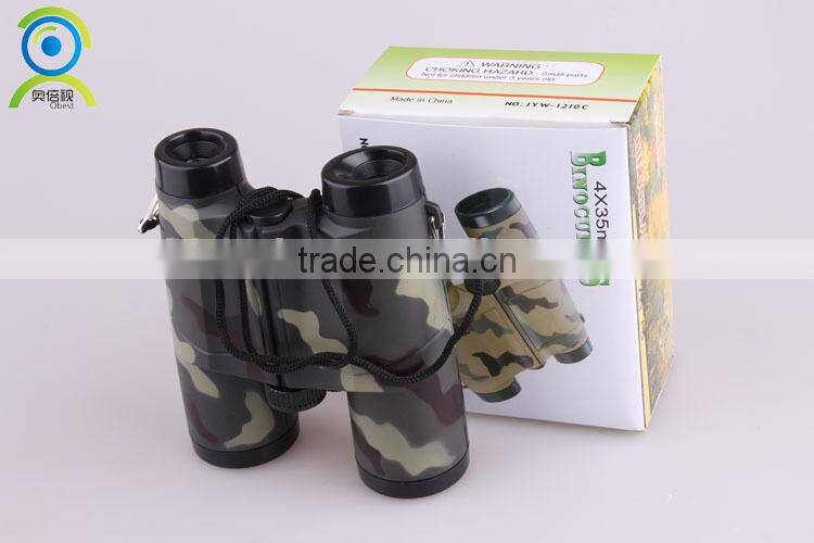 4X30 Plastic binoculars Camouflage toy binoculars kids binoculars plastic binoculars