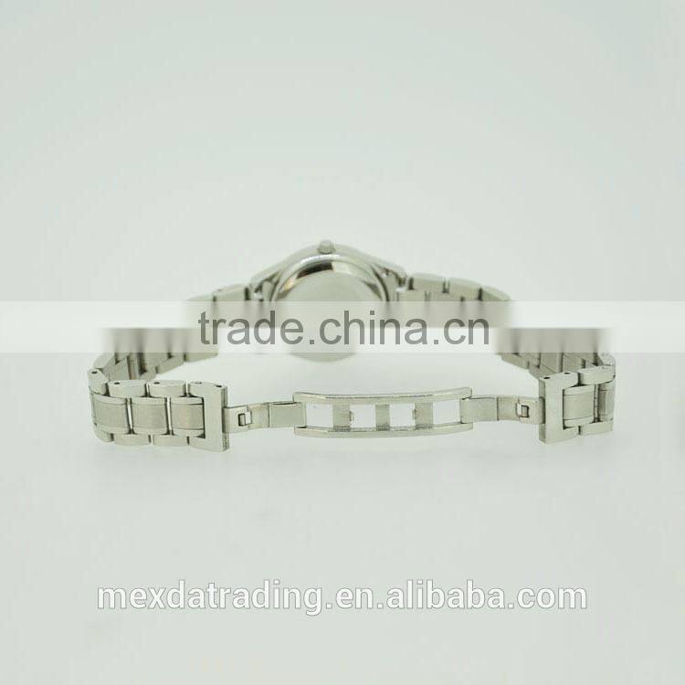fashion promotion wrist stainless steel ladies watch