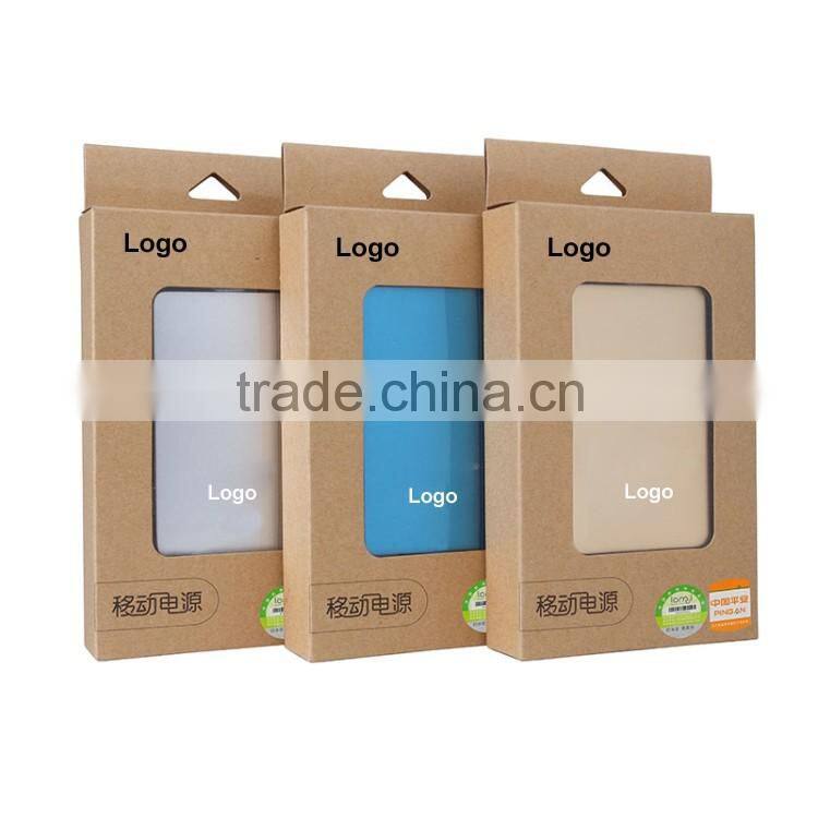 2016 high quality promotion gift rohs power bank 2600mah with custom logo