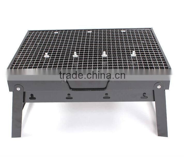 Mini box BBQ grill outdoor portable folding barbecue grill