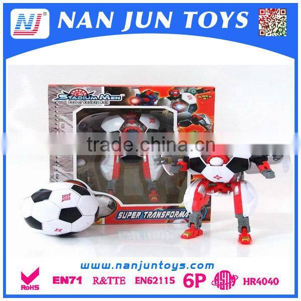 New design transform robot plastic toys for kids