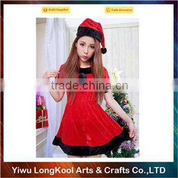 2016 Hot selling professional nigh club costume sexy girls christmas costume