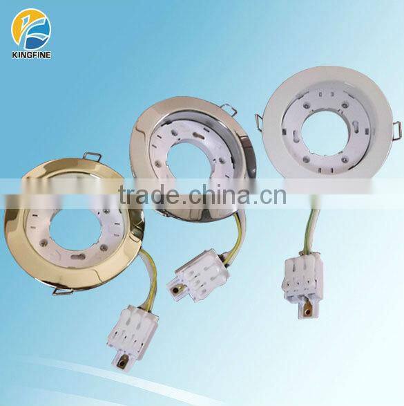 good quality for gx53 led lighting fixture with white, chrome, golden