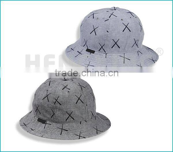 Custom Cotton Floral Spot Bucket Hat With Unisex Bucket Hat&cap
