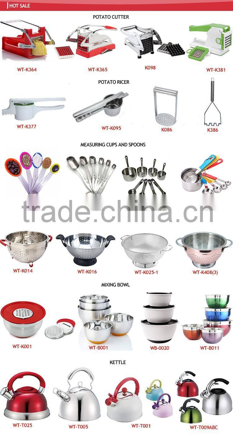 Red color induction non electric stainless steel whistling tea kettle