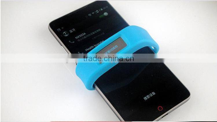 Anti lost/Sleep monitoring/pedometer/Smart Fitness Silicone Bluetooth Bracelet,waterproof android watch phone