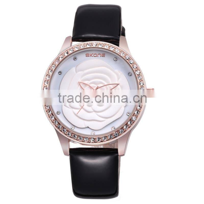 New hot selling products gold plated jewelry wrist watch women