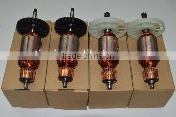Brush AC Motor Rotor for electric pick and polishing machine