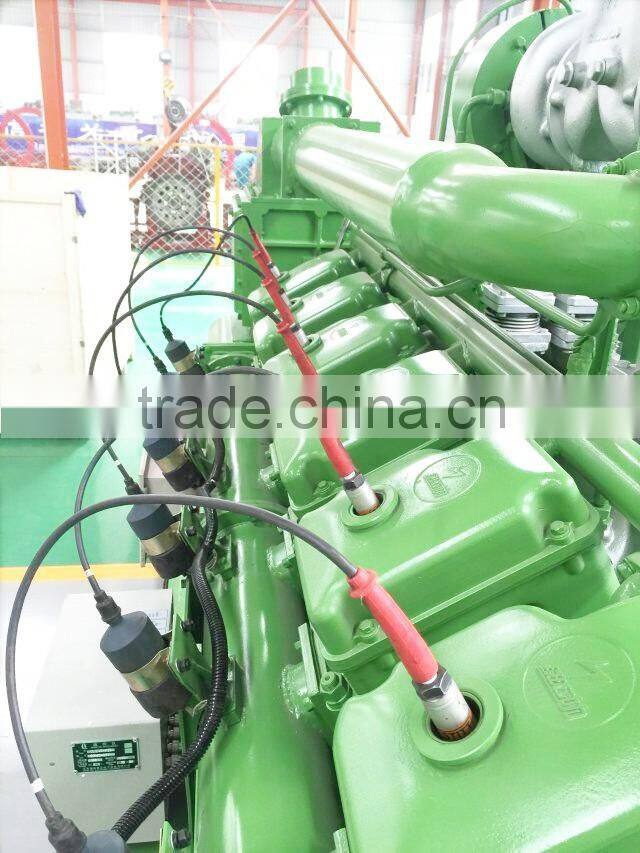 500KW coal bed gas generator for continuous work