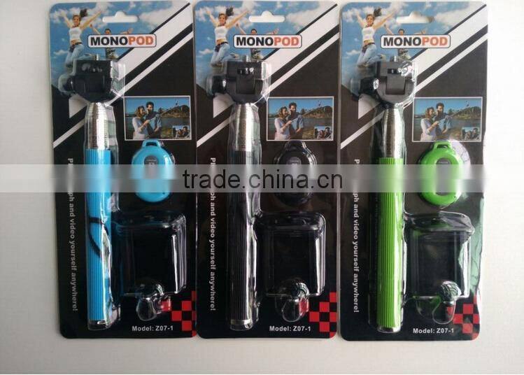 Hot Selling Wireless Bluetooth Selfie Stick With Bluetooth Shutter