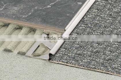 Stainless Steel Ceramic Tile Profile Mirror Finish
