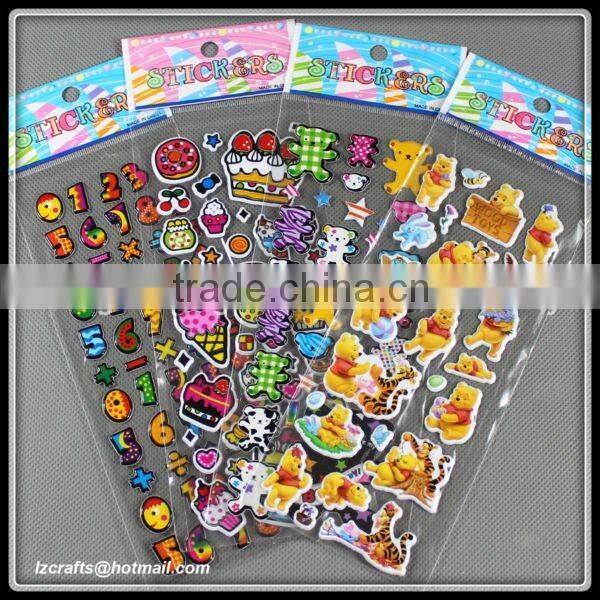 reflective puffy sticker