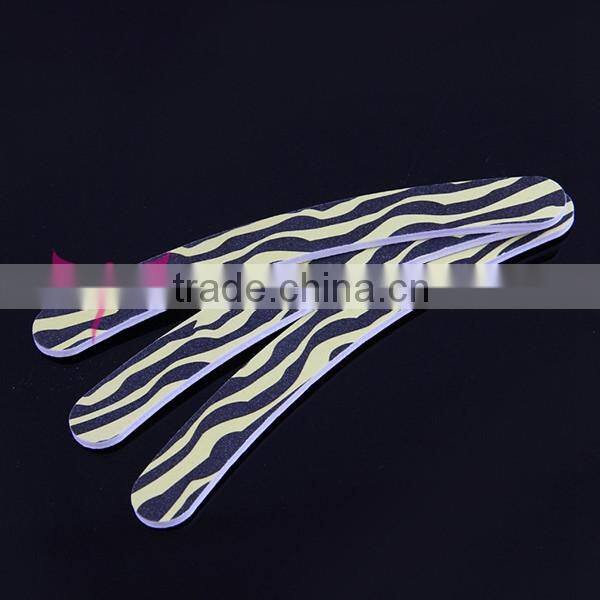 Beautiful Banana Shape Curved Nail File Art Manicure Buffer Buffing Sanding Files