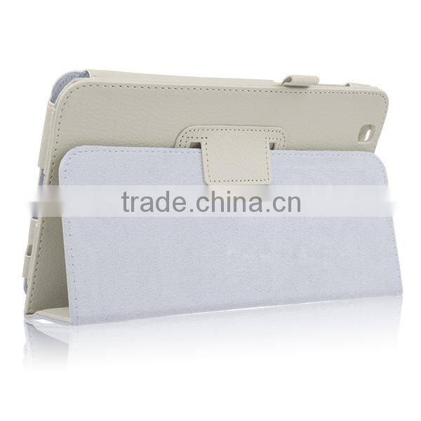 Folio Magnetic Flip Stand Leather Case For LG G Pad 8.3" V500