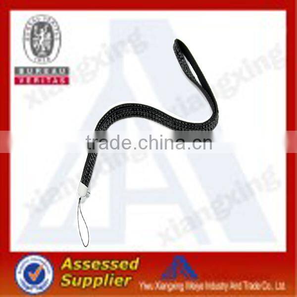 Rhinestone lanyard with name tag