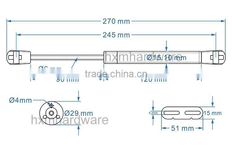 competitive price compression gas spring for cabinet door