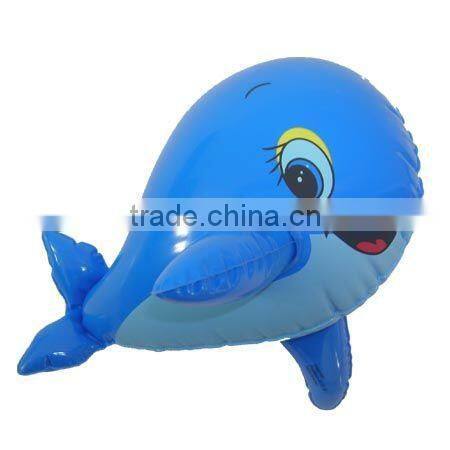 advertising unique design giant blue inflatable seal toy ride on