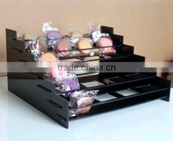 Acrylic Macaron Stand For Food Display