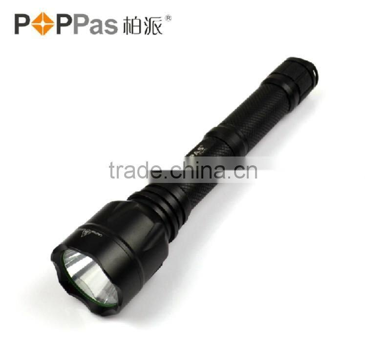 F2 IPX7 Waterproofing XM-L T6 LED 18650 Battery aluminum defend led rechargeable super bright led light