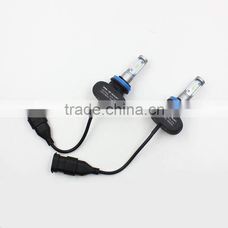 factory wholesale 8000LM N1 LED Headlight conversion kit H7 H8 H9 H11 PSX24 PSX26 Car LED Head lamp Bulb replacement headlamp
