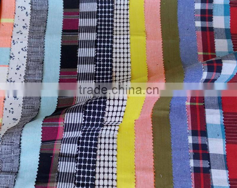 Plaid fabric for garments & home textile