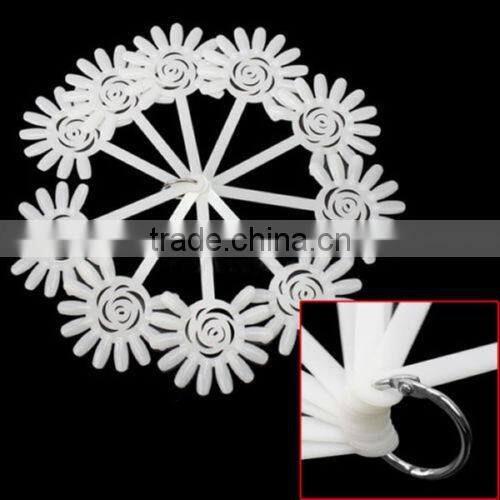 120 color chart Nail Polish Display Color Chart False Palette Practice Clear/White