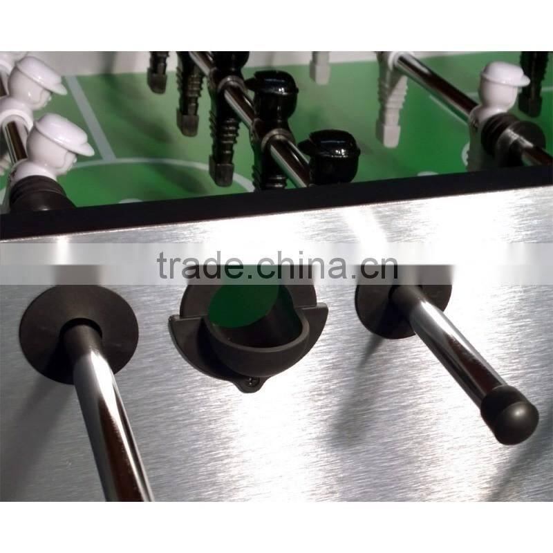 HPL-pitch covering professional soccer table with scratch resistant coating top, tournament Kickers soccer table