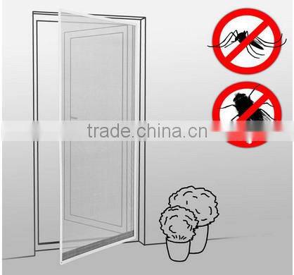 door screen with aluminum frame for doors fly screen curtain bug netting