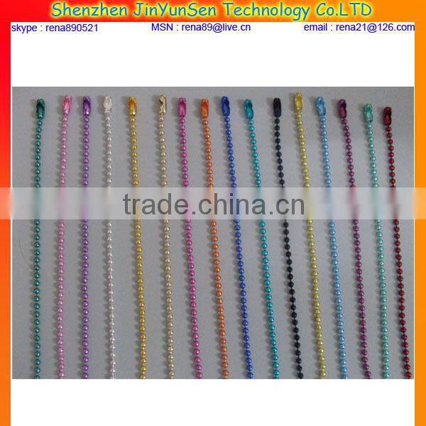 Fashion bag accessories metal ball chain
