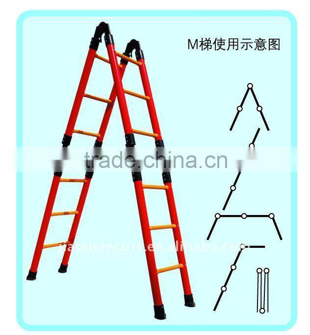 Super light single step ladder