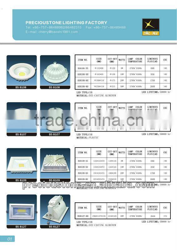 POWER LEDS spotlighting aluminum 24W